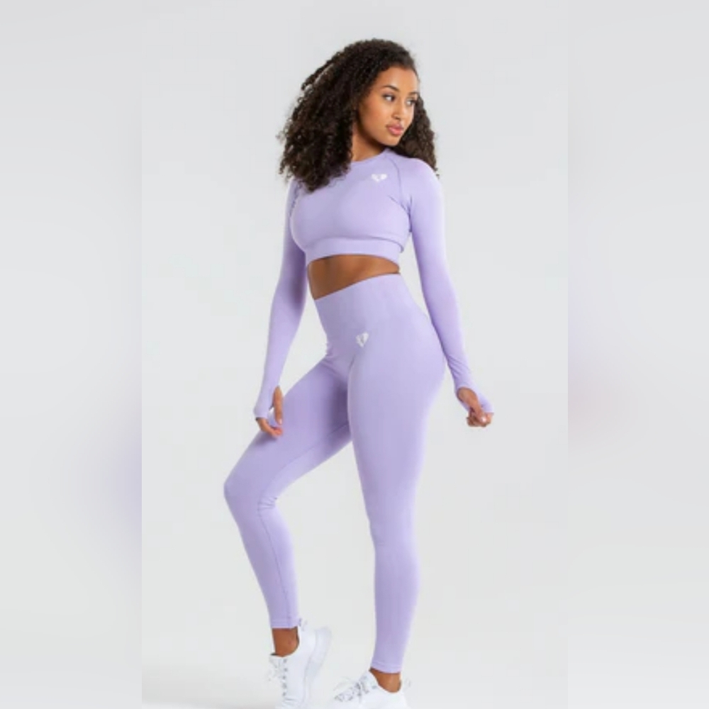 Womens Best Power Seamless Set Lilac